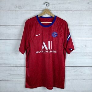 Paris Saint Germain PSG Nike Soccer Training Jersey XL